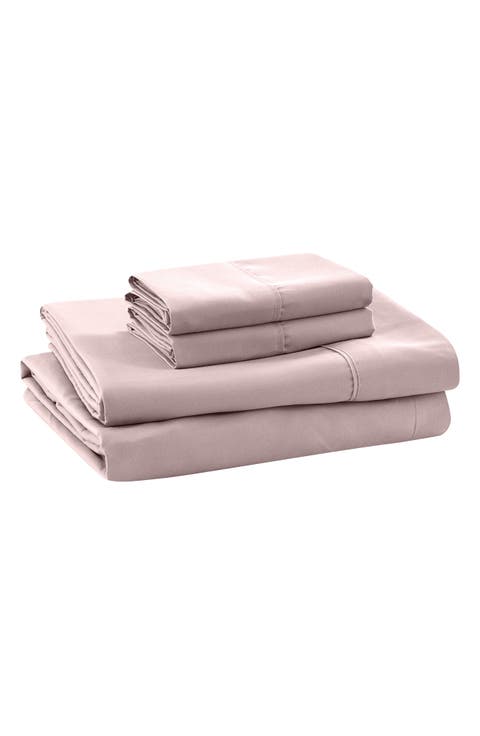 Solid Microfiber Sheet Set