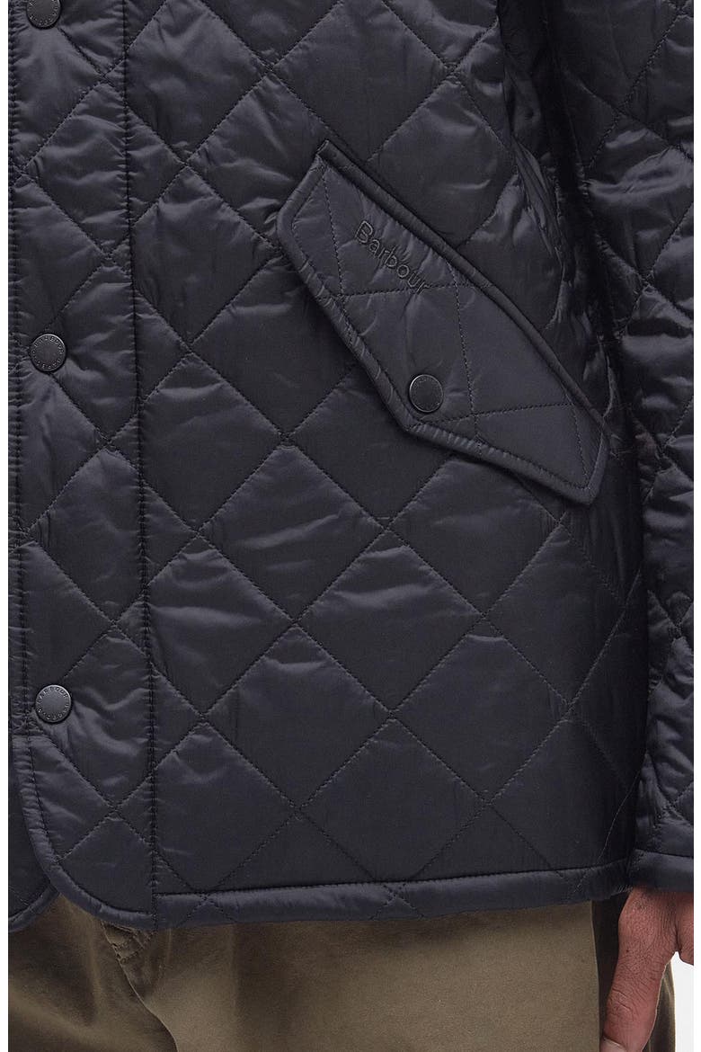 Flyweight Chelsea Quilted Jacket, Alternate, color, BLACK