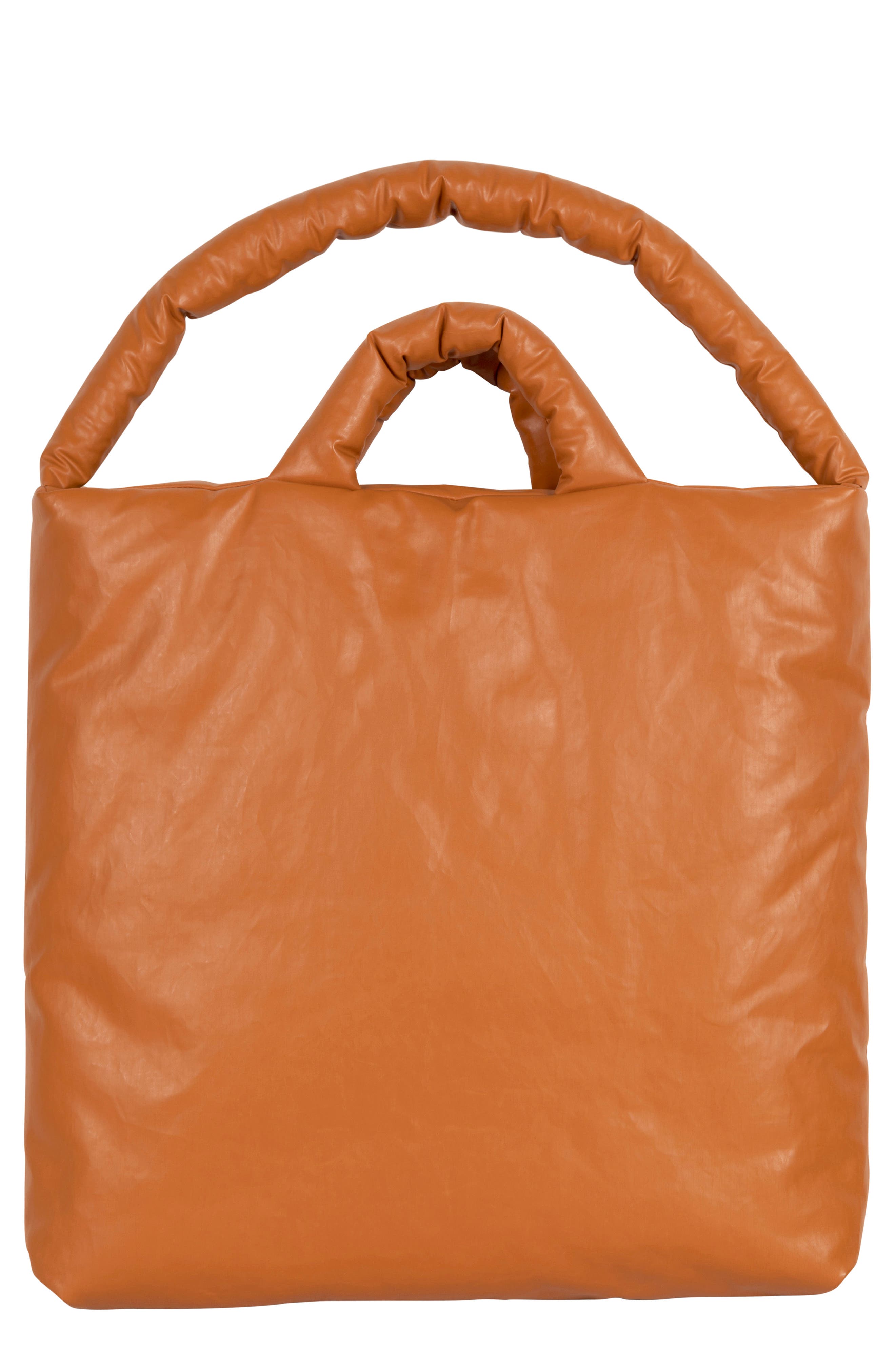 KASSL Large Oiled Canvas Pillow Bag, Main, color, 