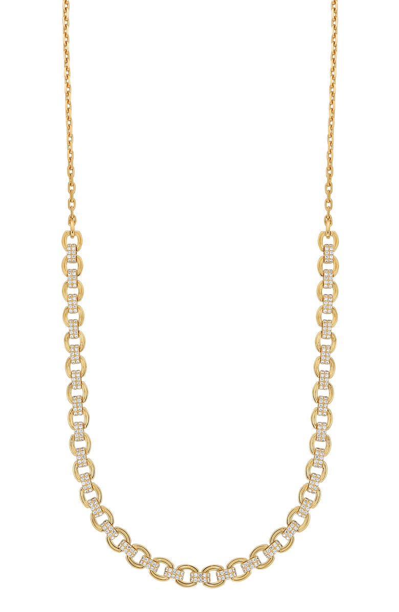 Bony Levy Varda Diamond Link Necklace, Main, color, 
