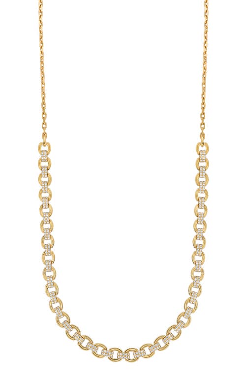 Bony Levy Varda Diamond Link Necklace In Gold