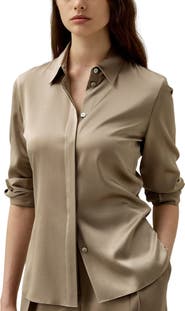 Lilysilk LILYSILK Women's Elegant Silhouette Slim Fit Silk Shirt