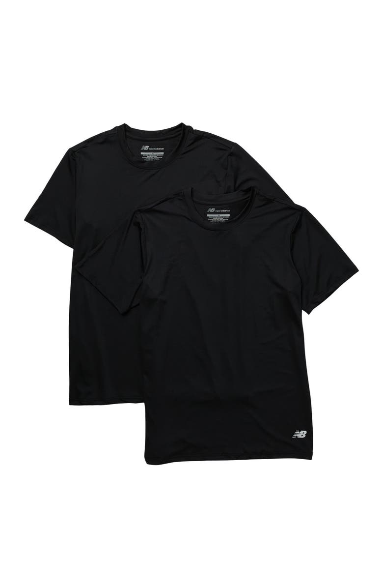 New Balance Performance Crew Neck T-Shirt - Pack of 2, Main, color,