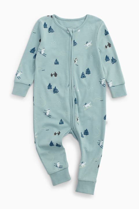 Ski Two Way Zip-Up Romper (Baby)