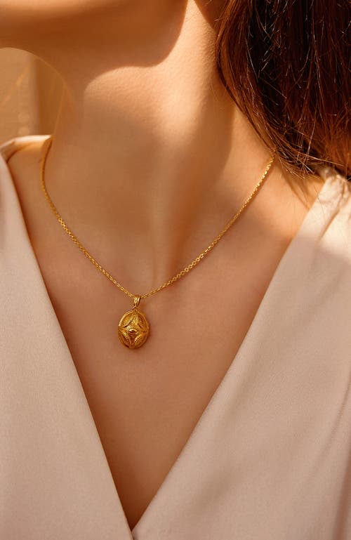 Rc Retro Chic Egypt Eye Necklace In Gold