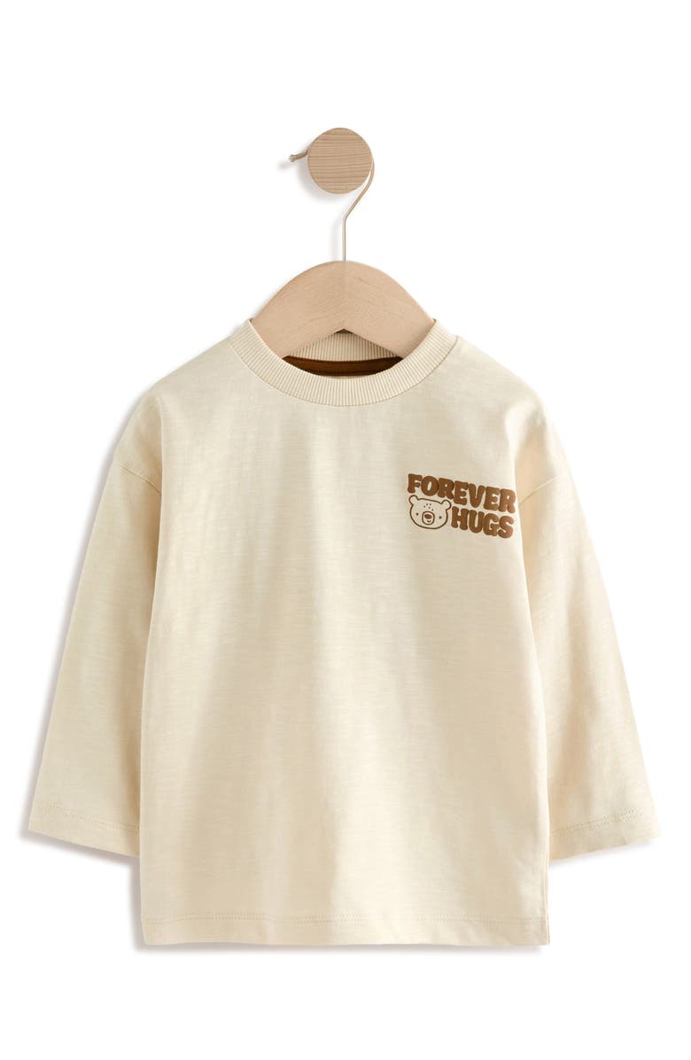 NEXT Kids' 3-Pack Assorted Long Sleeve T-Shirts, Alternate, color, Brown