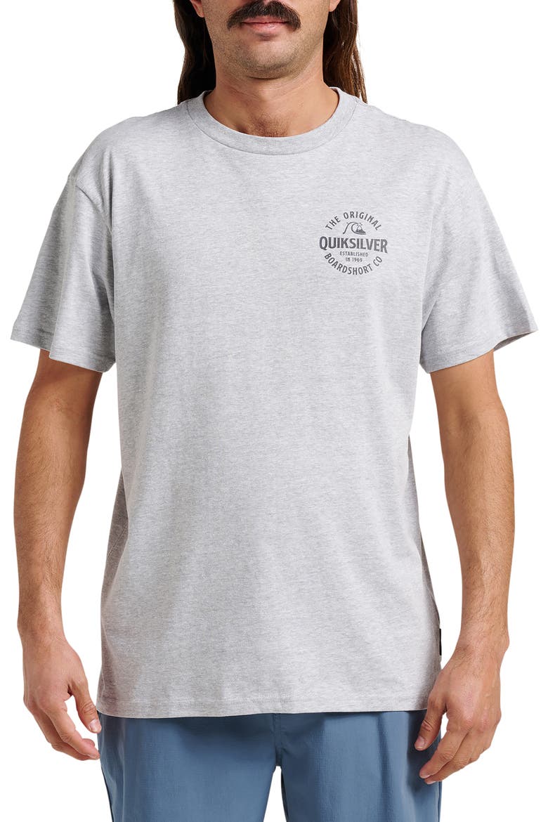 Locked Up Cotton Blend Graphic T-Shirt, Main, color, ATHLETIC GRAY