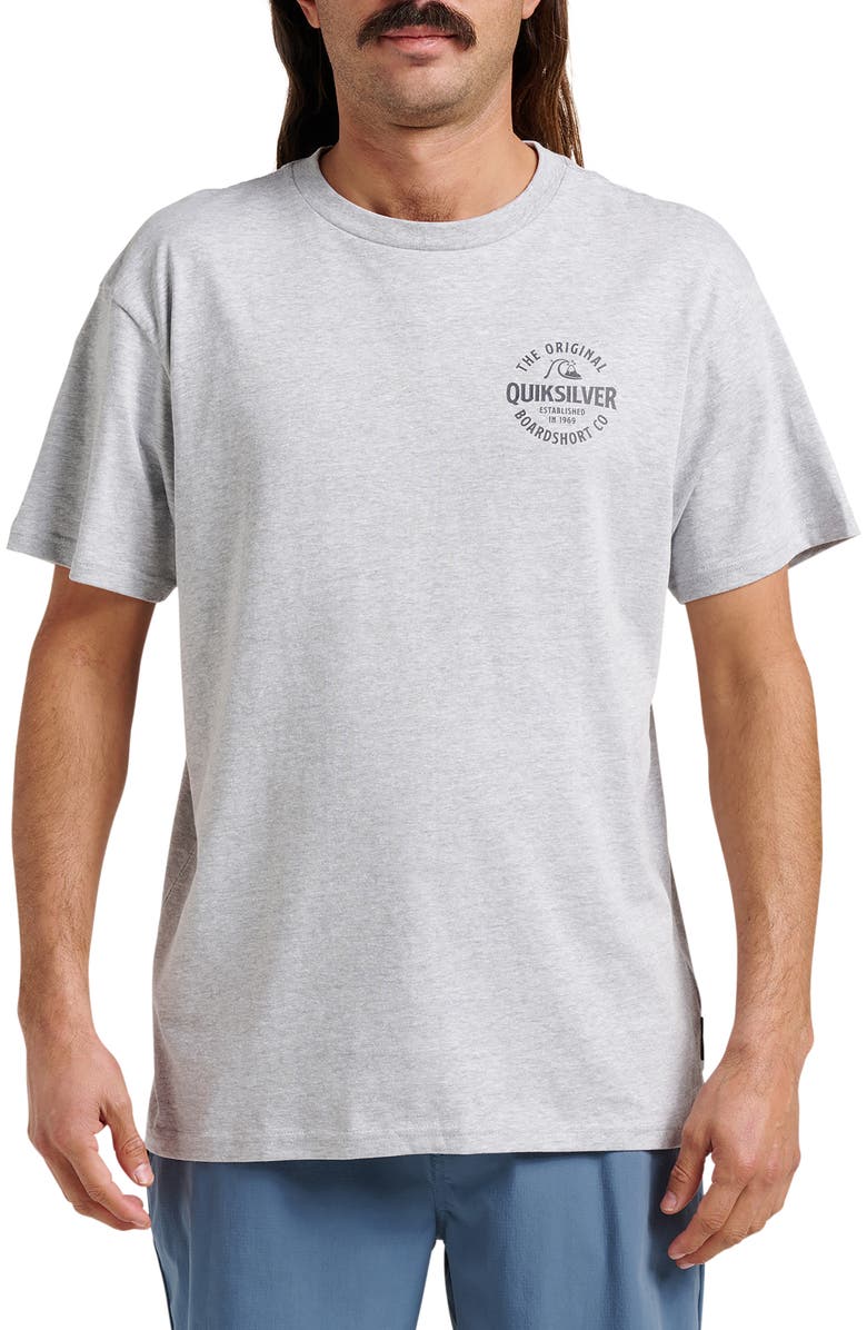 Quiksilver Locked Up Cotton Blend Graphic T-Shirt, Main, color, 