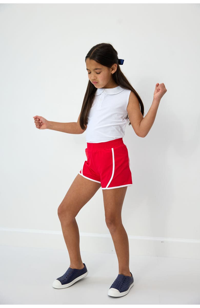 Courtside Kids Girly Girls Tank Top, Alternate, color, White