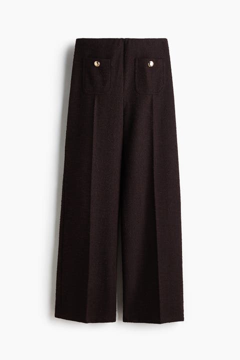 Straight-leg Trousers