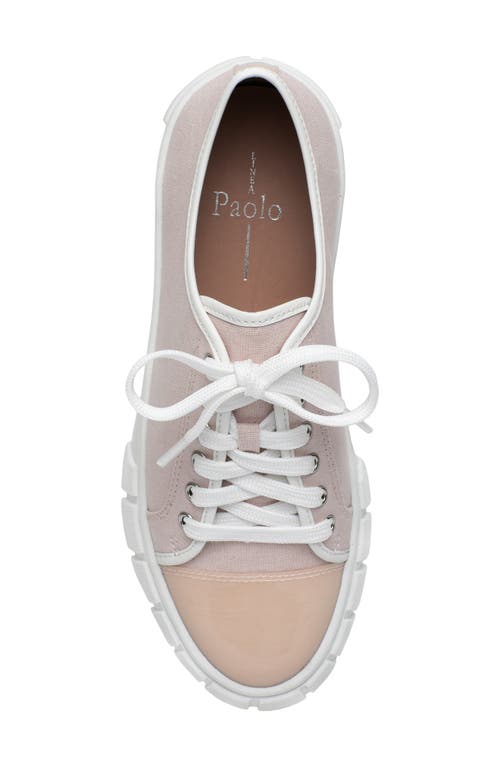 Shop Linea Paolo Kalaia Platform Sneaker In Pink/lotus