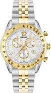 Versace Master Chronograph Two-Tone Bracelet Watch, 44mm