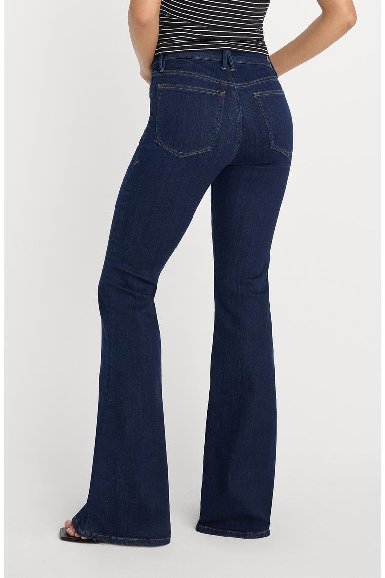 Good Legs Flare Jeans, Alternate, color, INDIGO1153