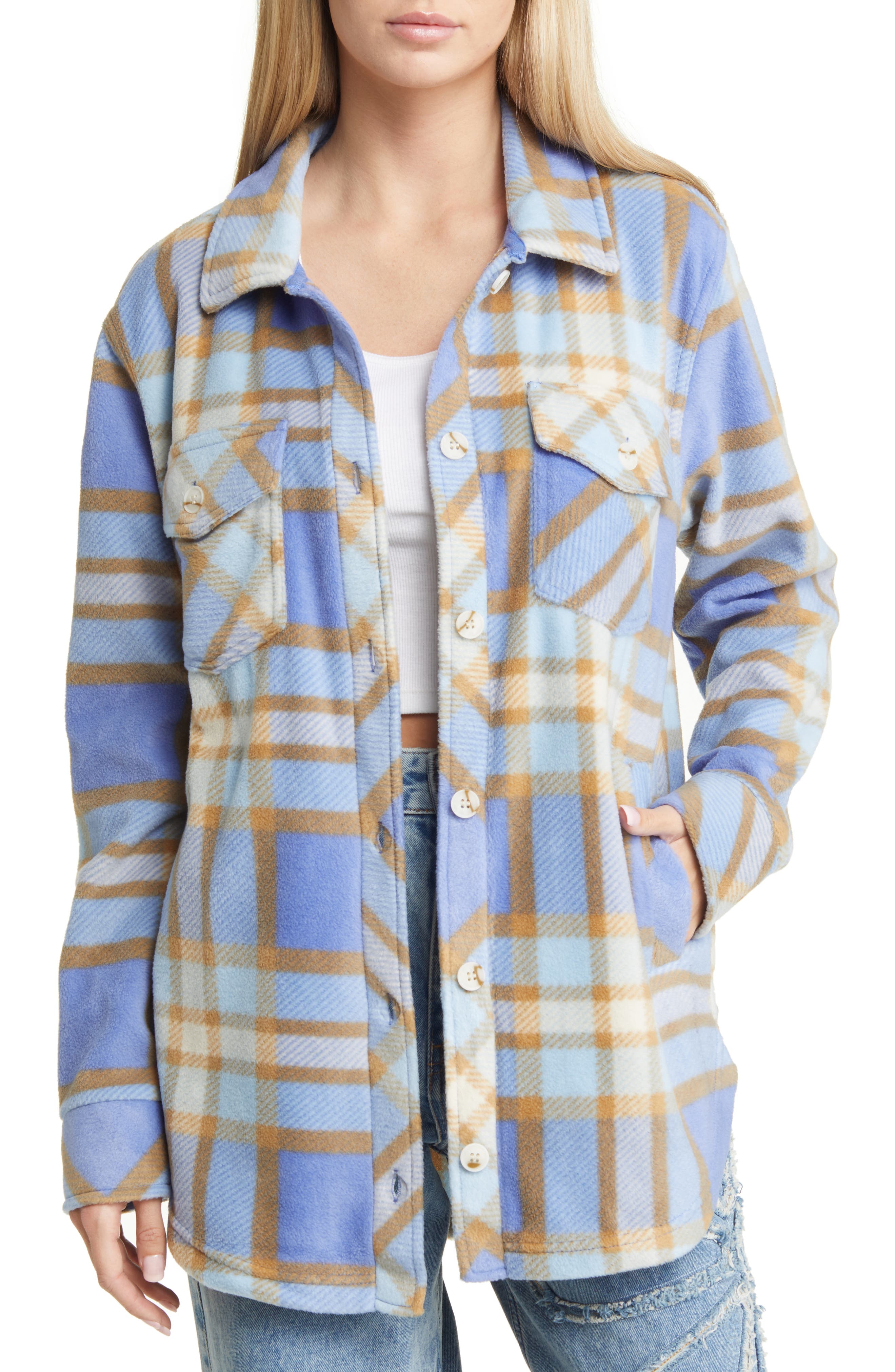 selected PERIWINKLE PLAID