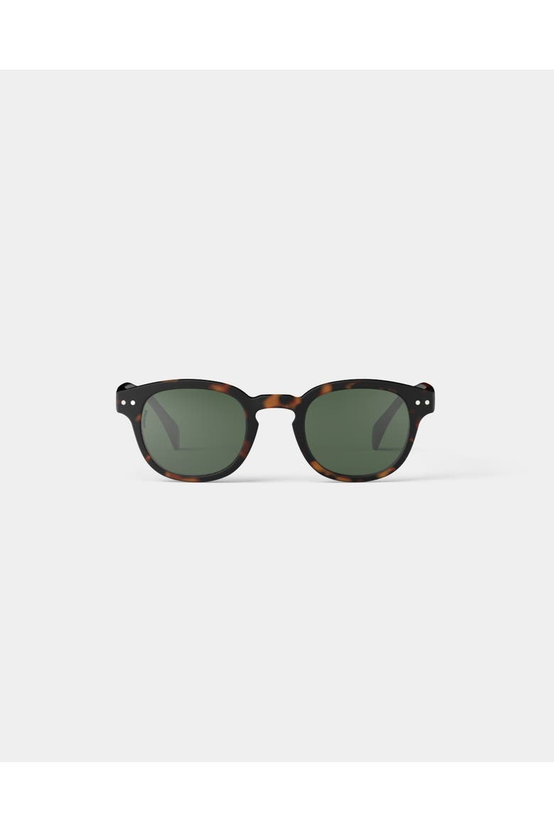 #C 47mm Square Sunglasses, Main, color, Tortoise