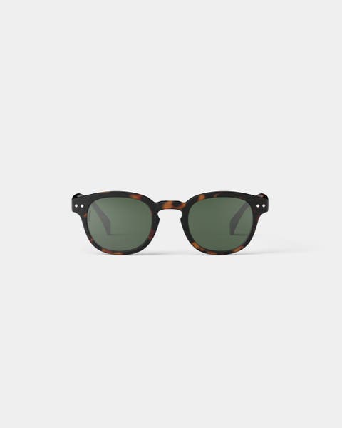 #C 47mm Square Sunglasses