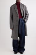 Dries Van Noten Rustic Wool Coat