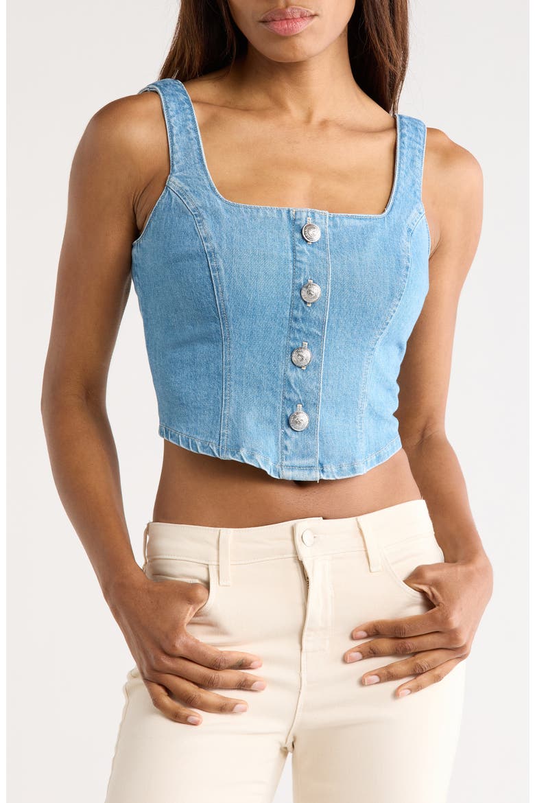 Saga Square Neck Tank, Main, color, OLVERA