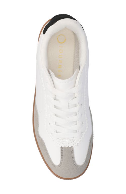 Journee Collection Lummie Sneaker In White
