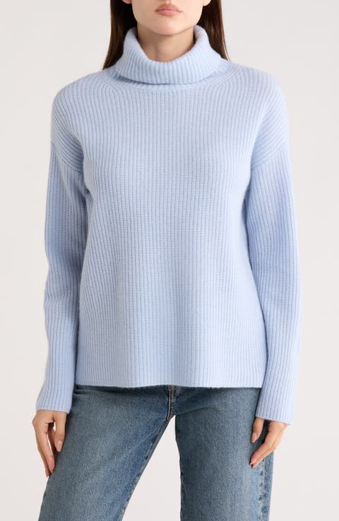 Wool & Cashmere Turtleneck Sweater