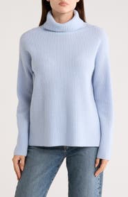Nordstrom Wool & Cashmere Turtleneck Sweater