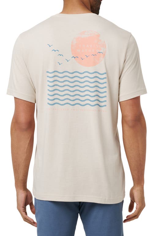 Travismathew True Tempest Graphic T-shirt In White