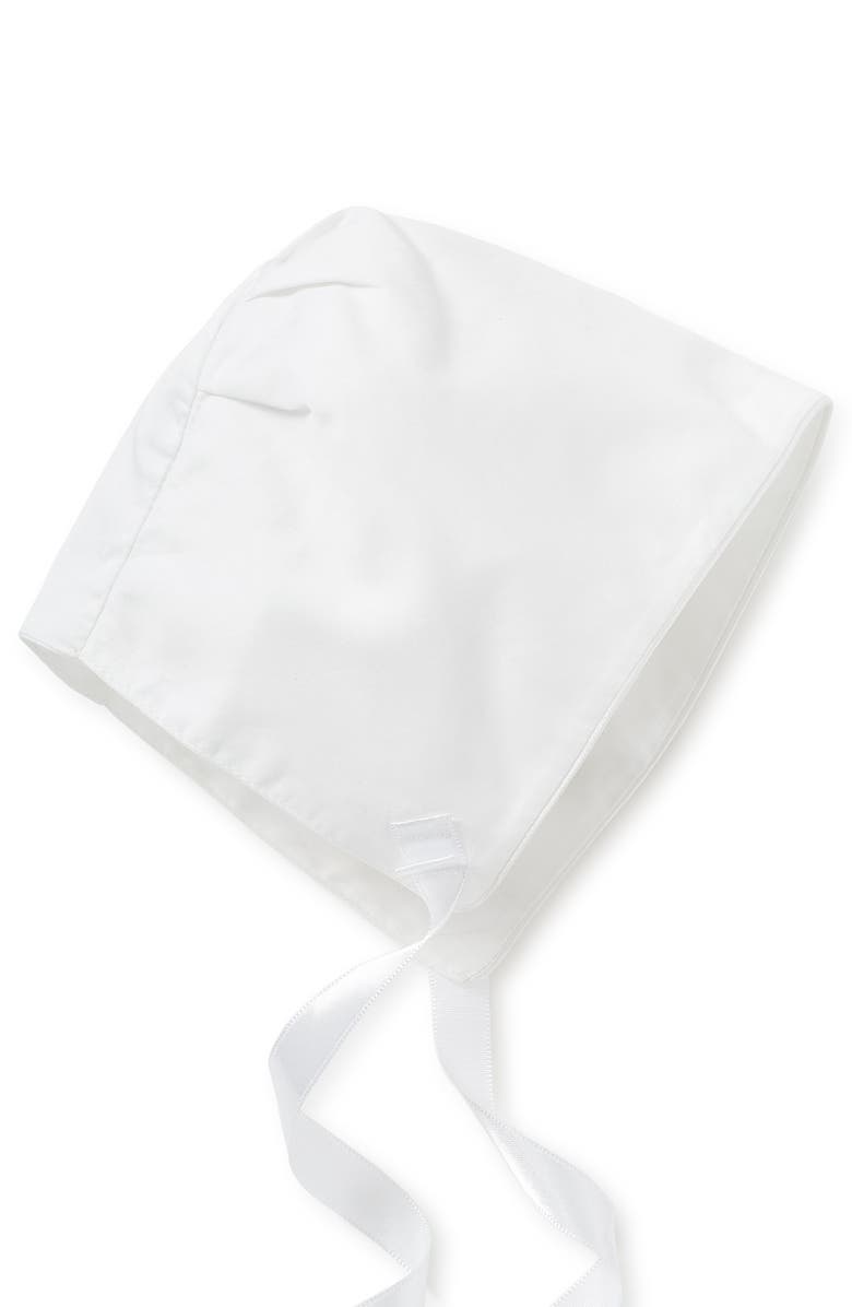 Kissy Kissy Graham Christening Romper, Detachable Skirt & Hat Set, Alternate, color, White