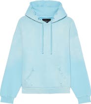 Cult of Individuality Core Distressed French Terry Pullover Hoodie