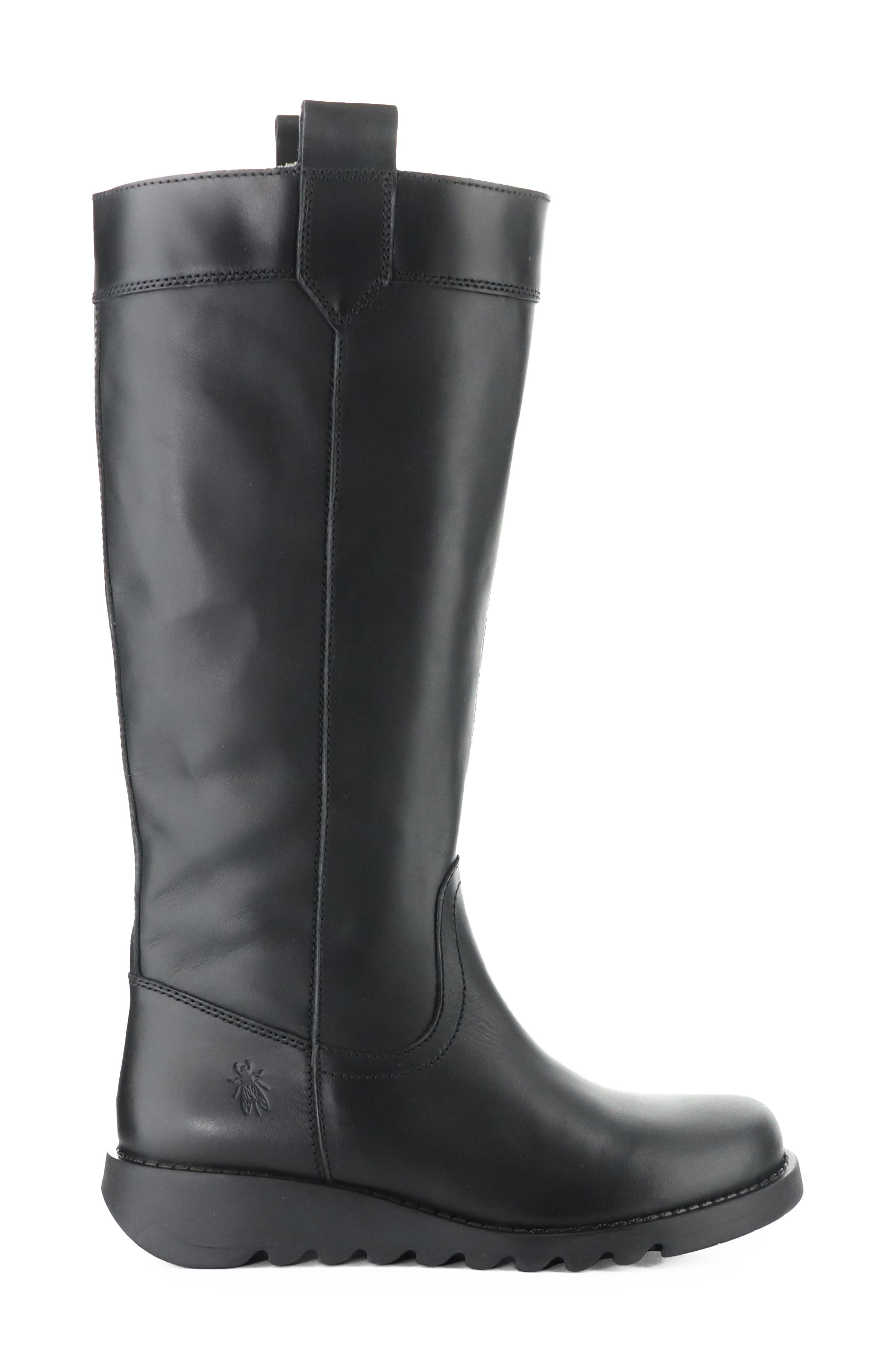 Sird Knee High Boot, Alternate, color, BLACK