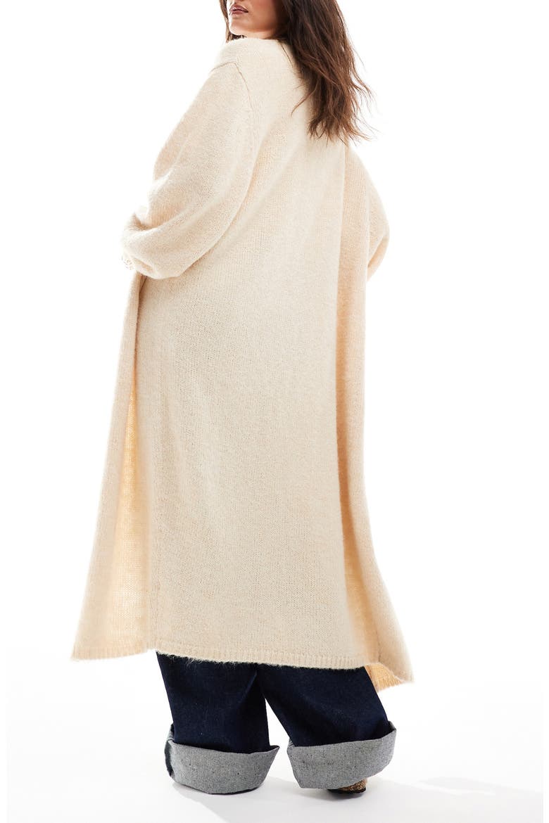 Maxi Cardigan, Alternate, color, BEIGE
