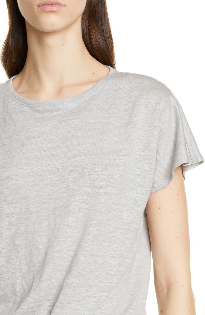 Nordstrom Signature Linen Tee, Alternate, color, 
