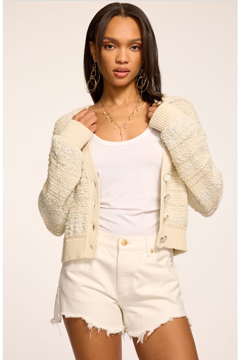 Carly Cardigan, Alternate, color, BONE KNIT