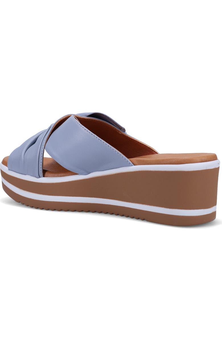 Ron White Patrika Platform Wedge Slide Sandal, Alternate, color, Periwnkle