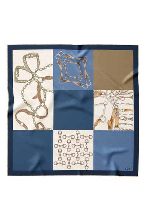 San Siro - Hand Rolled Silk Neckerchief for Men