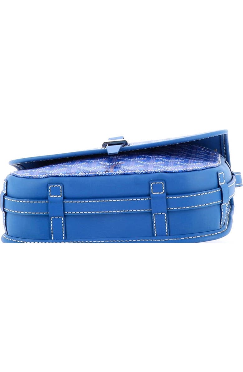 Pre-Owned Goyard Belvedere II Messenger Bag Coated Canvas PM, Alternate, color, Blue