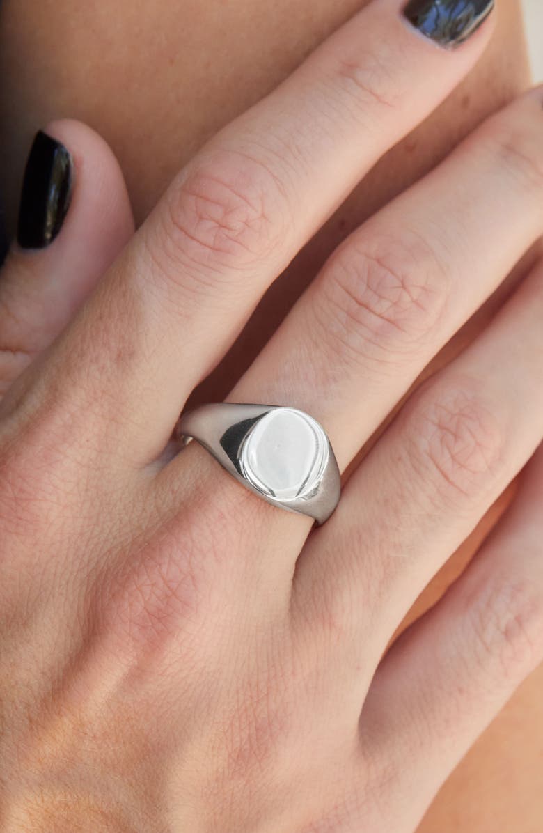 SAVVY CIE JEWELS Signet Ring, Alternate, color, 