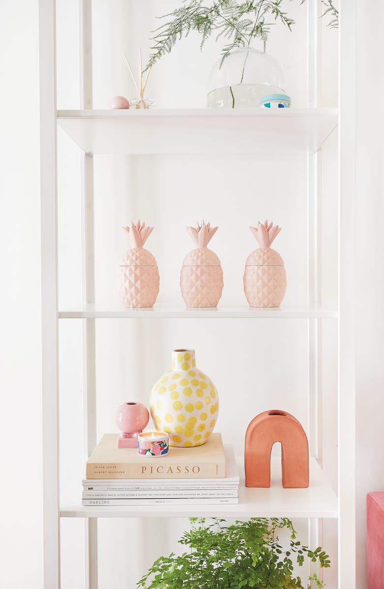 ILLUME<sup>®</sup> Ceramic Pineapple Jar Candle, Alternate, color, 