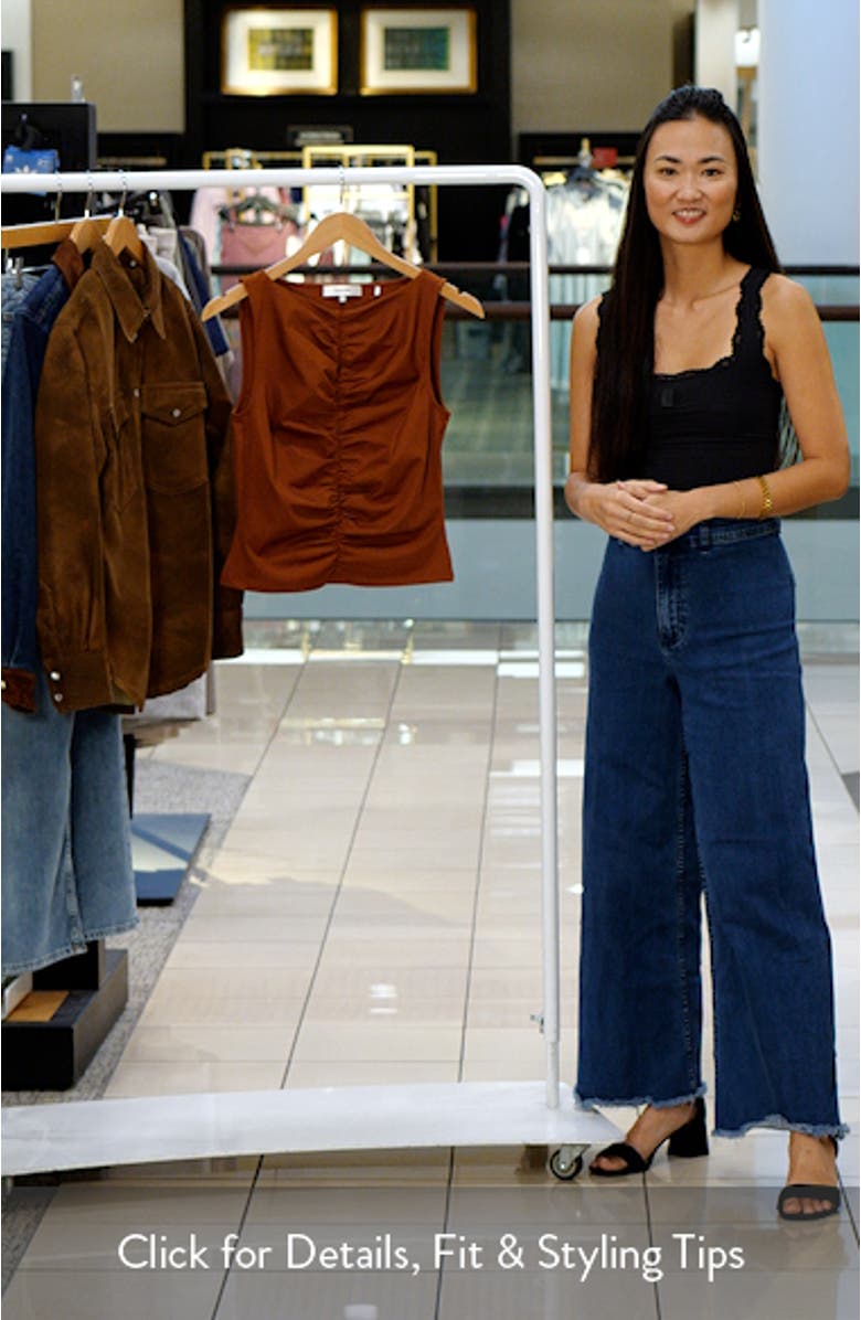 Ruched Sleeveless Top, sales video thumbnail