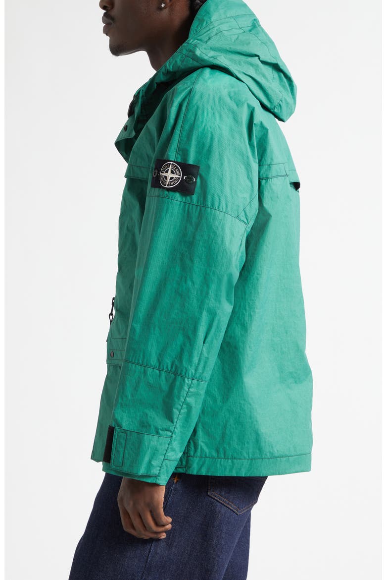 Short Hooded Parka, Alternate, color, MALACHITE