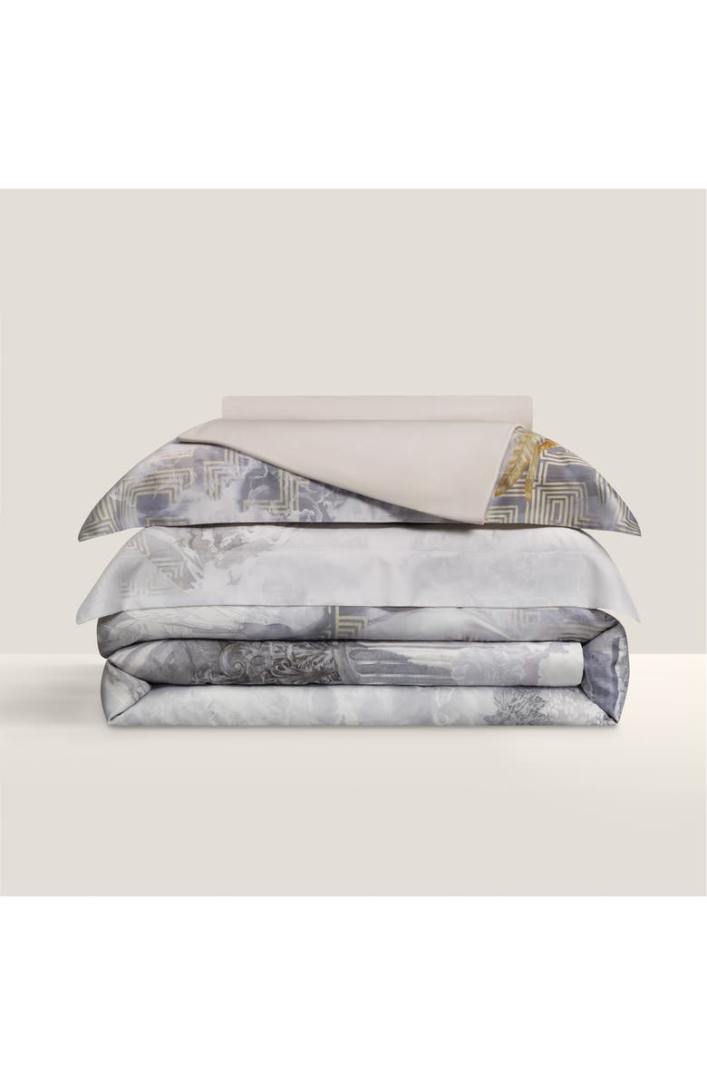 Togas Delphia fitted sheet, Main, color, Grey