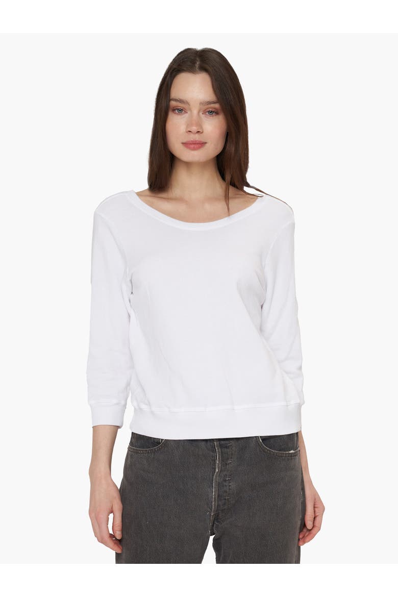 Baby Backless Sweatshirt, Main, color, White