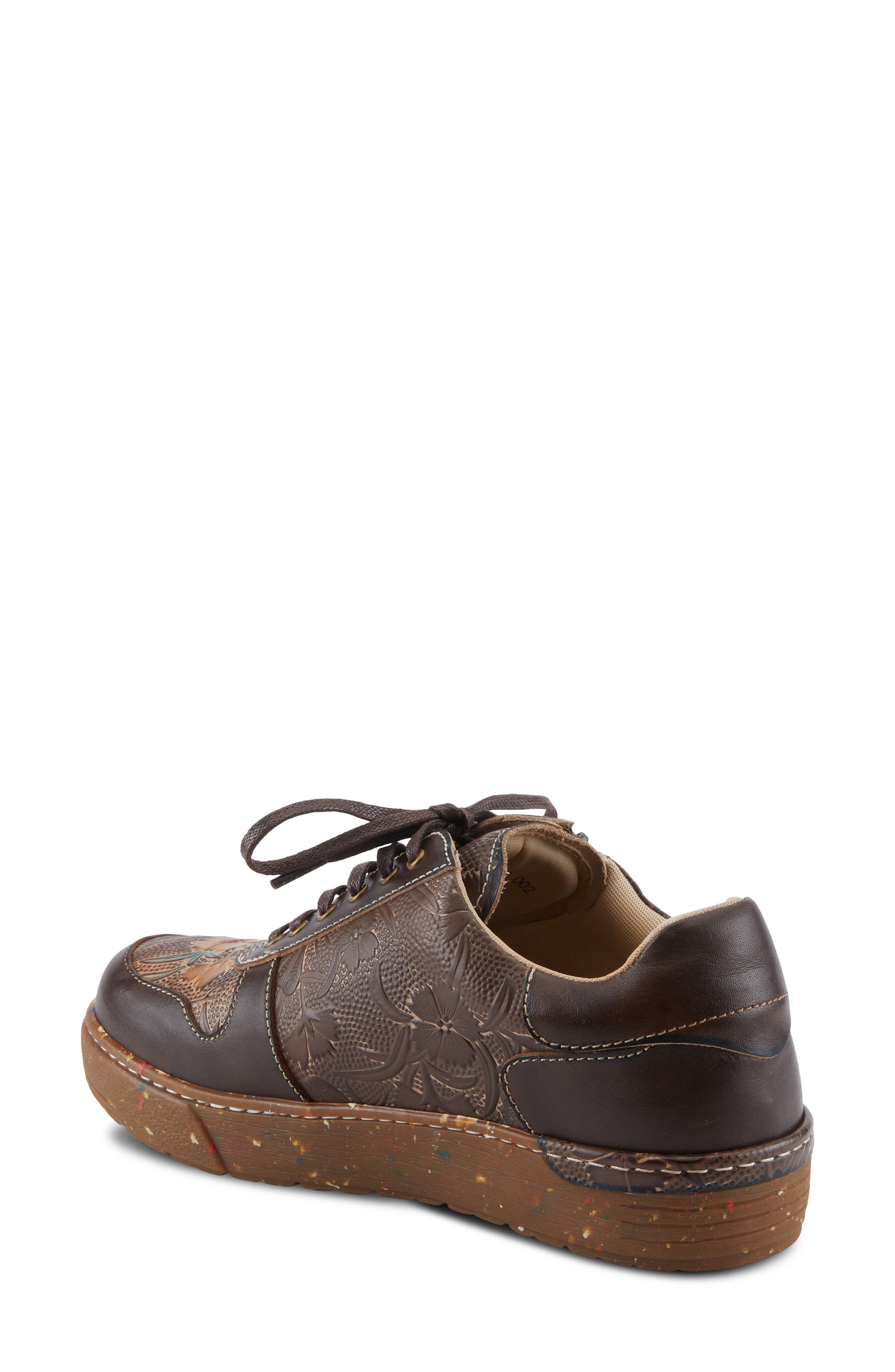 L'Artiste by Spring Step Sincerity Sneaker, Alternate, color, Brown Multi