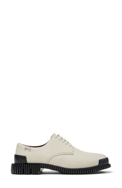 Camper Pix Lace-up Rubber-sole Shoes In Neutral