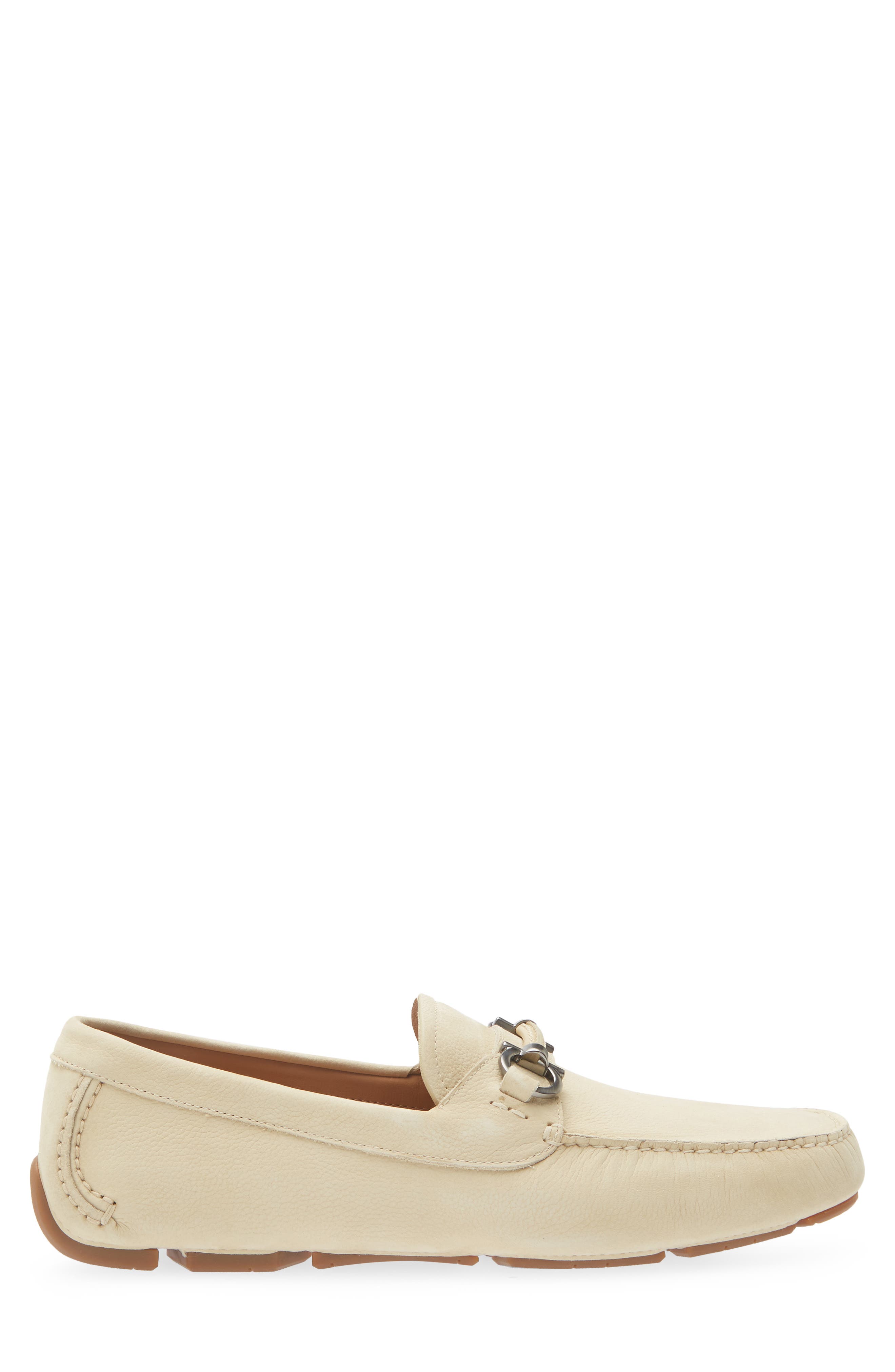 FERRAGAMO Sunday Driving Loafer, Alternate, color, Ecru New Biscotto