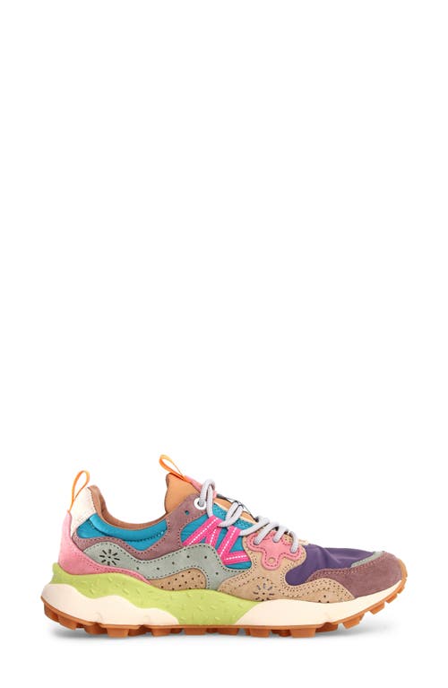 Flower Mountain Yamano 3 Sneaker In Pink