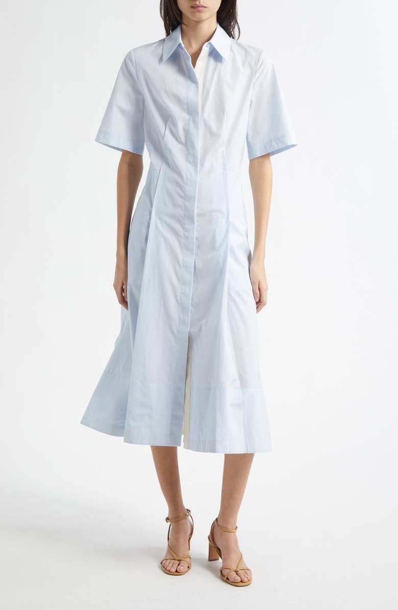 Vince Canvas Tape Shirtdress, Main, color, 