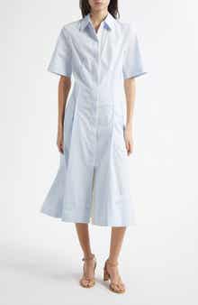 Vince Canvas Tape Shirtdress