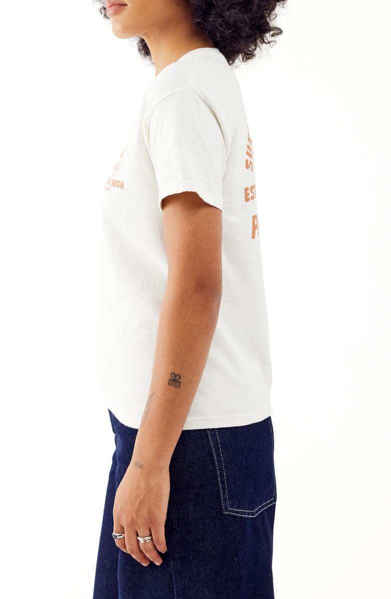 BDG Urban Outfitters Pancakes Cotton Graphic Baby Tee, Alternate, color, Ecru