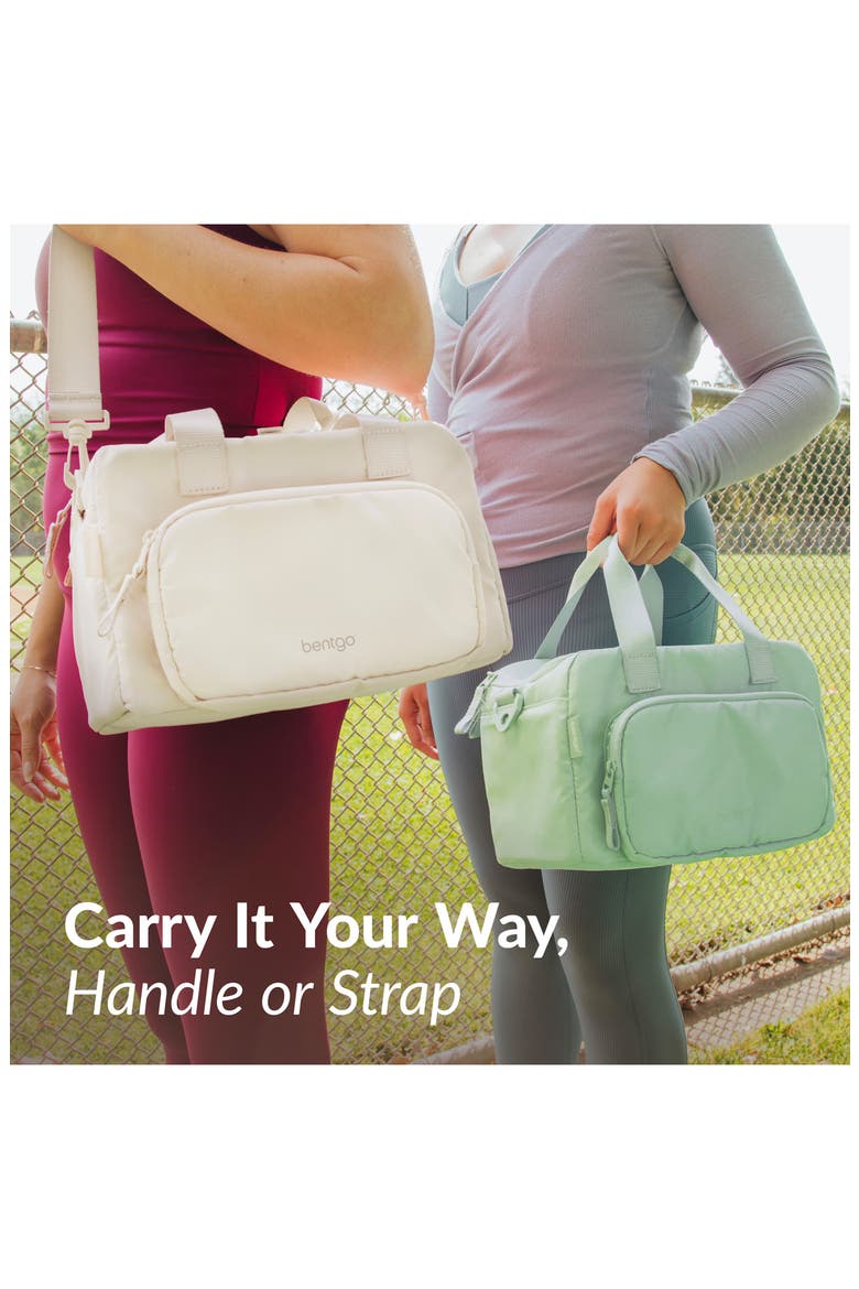 Large Insulated Lunch Bag, Alternate, color, BONE