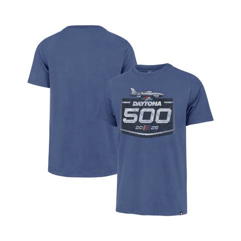 Men's '47 Blue Daytona International Speedway Daytona 500 Franklin T-Shirt